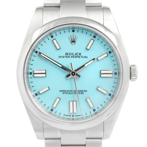 rolex tiffany blue womens|rolex tiffany blue oyster perpetual.